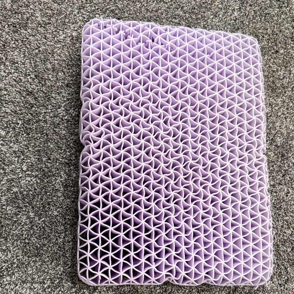 Purple pillow - travel/ kids sized